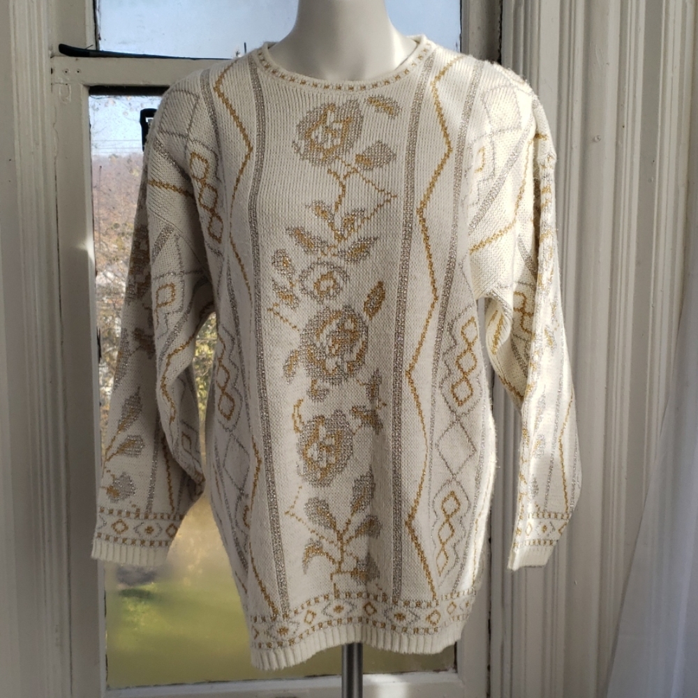 VINTAGE DANA SCOTT Glitter Sweater